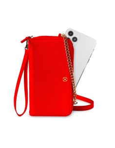 Celly Venere custodia per cellulare 16,5 cm (6.5") Custodia a borsellino Rosso