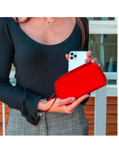 Celly Venere custodia per cellulare 16,5 cm (6.5") Custodia a borsellino Rosso