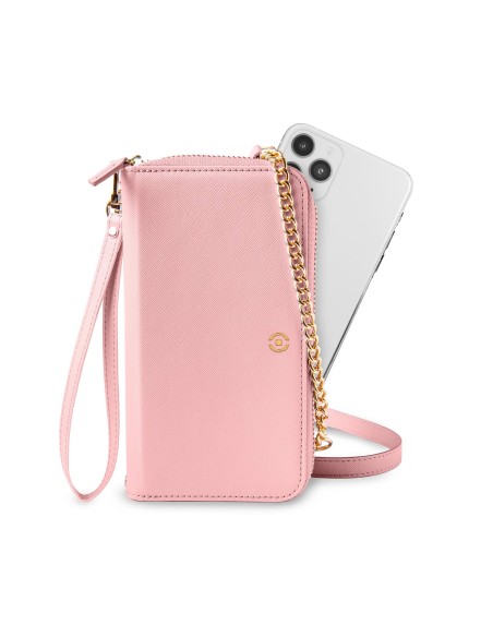 Celly Venere custodia per cellulare 16,5 cm (6.5") Custodia a borsellino Rosa