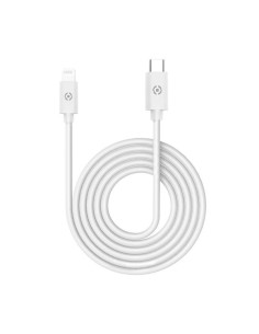 Celly USBLIGHTTYPECWH cavo per cellulare Bianco 1 m USB C Lightning