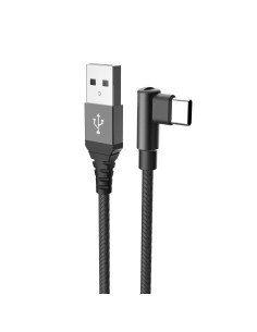 Celly USBTYPECLSHBK cavo USB 1 m USB A USB C Nero