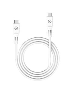 Celly USBCUSBCWH cavo USB 1 m USB C Bianco 2