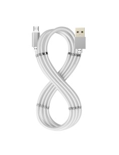 Celly USBMICROMAGWH cavo USB USB 2.0 1 m USB A Micro-USB B Bianco