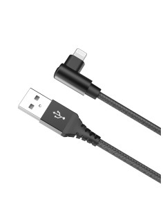 Celly USBLIGHTLSHBK cavo per cellulare Nero 1 m USB A Lightning 2