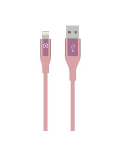 Celly USBLIGHTCOL3MPK cavo Lightning 3 m Rosa
