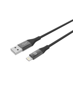 Celly USBLIGHTCOLORBK cavo Lightning 1 m Nero