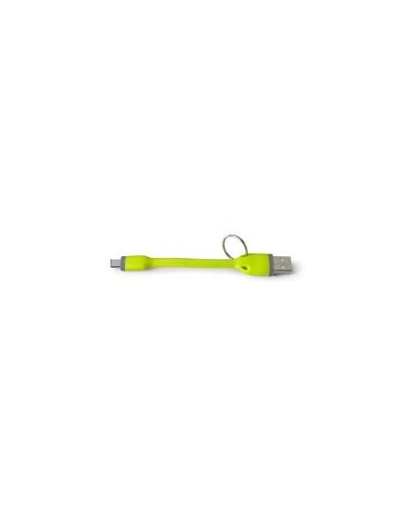 Celly USBTYPECKEYGN cavo USB USB 2.0 0,12 m USB A USB C Verde