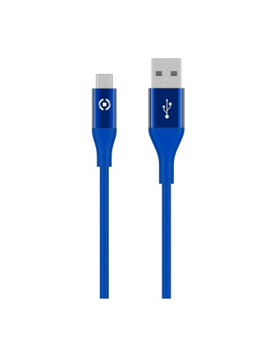 Celly USBMICROCOL3MBL cavo USB 3 m USB A Micro-USB B Blu