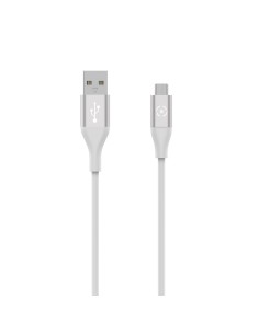 Celly USBMICROCOLORWH cavo USB 1,5 m USB A Micro-USB A Bianco