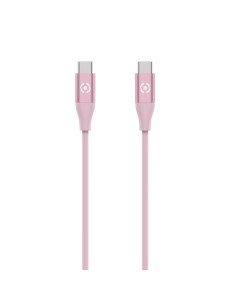 Celly USBCUSBCCOLPK cavo USB 1,5 m USB C Rosa