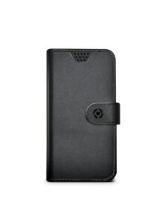 Celly WALLY UNICA custodia per cellulare 12,7 cm (5") Custodia a borsellino Nero
