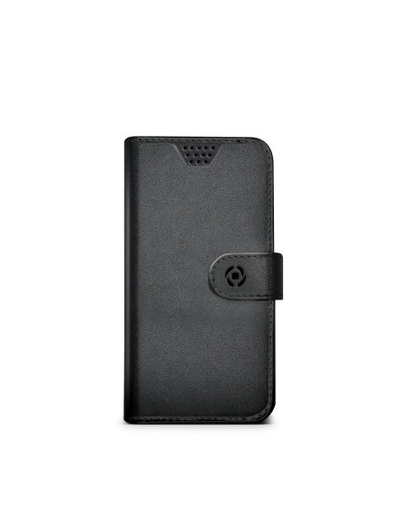 Celly WALLY UNICA custodia per cellulare 12,7 cm (5") Custodia a borsellino Nero
