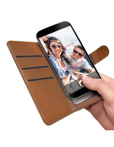 Celly WALLY UNICA custodia per cellulare 12,7 cm (5") Custodia a borsellino Nero