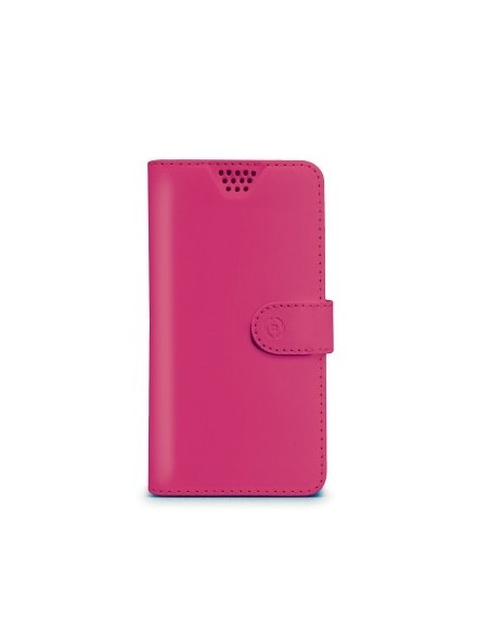 Celly WALLYUNIXLFX custodia per cellulare 12,7 cm (5") Custodia a borsellino Rosa