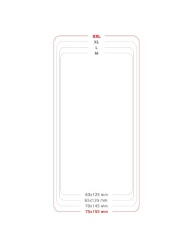 Celly WALLY UNICA custodia per cellulare 14,5 cm (5.7") Custodia a borsellino Bianco