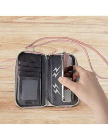 Celly VENEREPK custodia per cellulare 16,5 cm (6.5") Custodia a borsellino Rosa