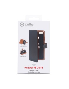 Celly WALLY custodia per cellulare Custodia a borsellino Nero