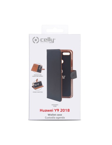 Celly WALLY custodia per cellulare Custodia a borsellino Nero