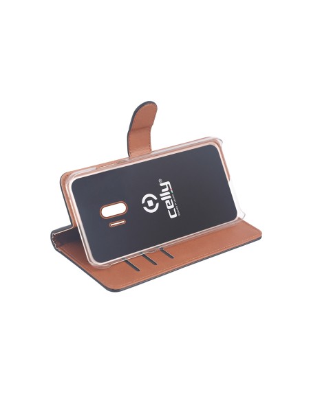 Celly WALLY custodia per cellulare Custodia a borsellino Nero