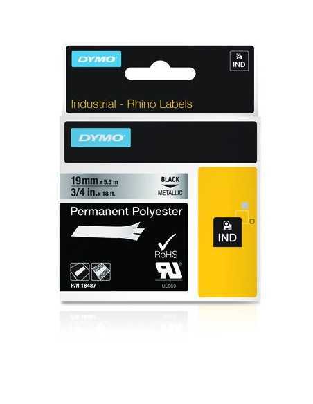 Dymo NASTRO 19MMX5.5M POLIESTERE N M 1D1-19 18487 0071701184870 MATERIALE DI CONSUMO