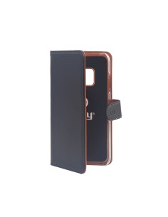 Celly WALLY794 custodia per cellulare 16,2 cm (6.39") Custodia a libro Nero