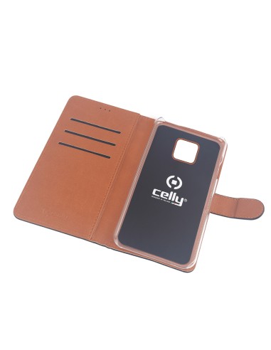 Celly WALLY794 custodia per cellulare 16,2 cm (6.39") Custodia a libro Nero