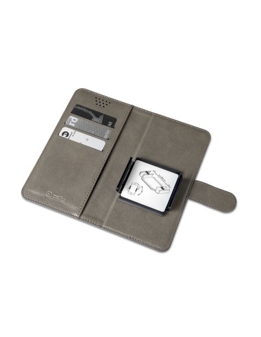 Celly Wally One XXXL custodia per cellulare 15,2 cm (6") Custodia flip a libro Rosa
