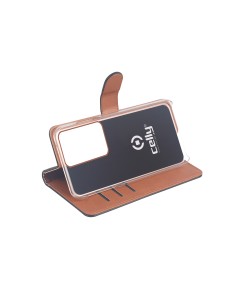 Celly WALLY custodia per cellulare 17,5 cm (6.9") Custodia a borsellino Nero 2