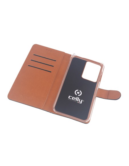 Celly WALLY custodia per cellulare 17,5 cm (6.9") Custodia a borsellino Nero