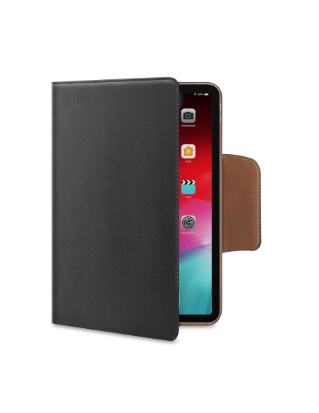 Celly WALLY 32,8 cm (12.9") Custodia a libro Nero, Marrone