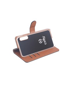 Celly WALLY custodia per cellulare 16 cm (6.3") Custodia a libro Nero 2