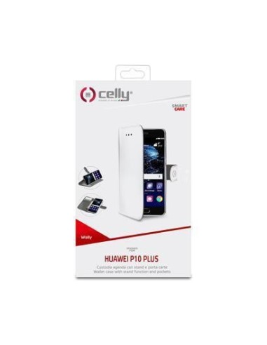 Celly Wally custodia per cellulare 14 cm (5.5") Custodia a libro Bianco