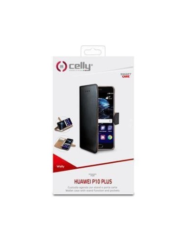Celly Wally custodia per cellulare 14 cm (5.5") Custodia a libro Nero