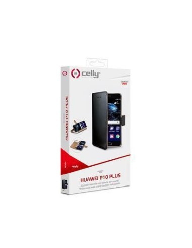 Celly Wally custodia per cellulare 14 cm (5.5") Custodia a libro Nero