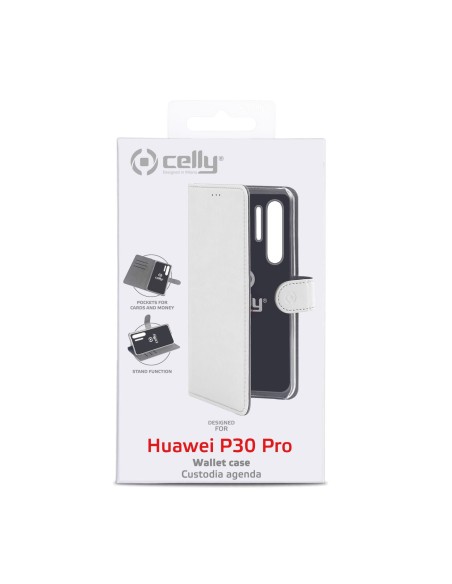 Celly Wally custodia per cellulare 16,4 cm (6.47") Custodia a borsellino Bianco