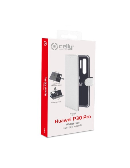 Celly Wally custodia per cellulare 16,4 cm (6.47") Custodia a borsellino Bianco