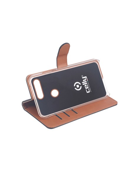 Celly Wally custodia per cellulare 16,3 cm (6.4") Custodia a borsellino Nero