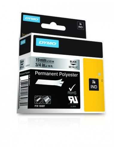 Dymo NASTRO 19MMX5.5M POLIESTERE N M 1D1-19 18487 0071701184870 MATERIALE DI CONSUMO