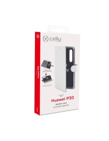 Celly Wally custodia per cellulare 15,5 cm (6.1") Custodia a borsellino Bianco
