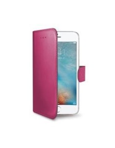 Celly Wally custodia per cellulare 11,9 cm (4.7") Custodia a libro Rosa