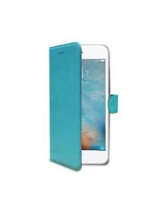 Celly Wally custodia per cellulare 11,9 cm (4.7") Custodia a libro Turchese