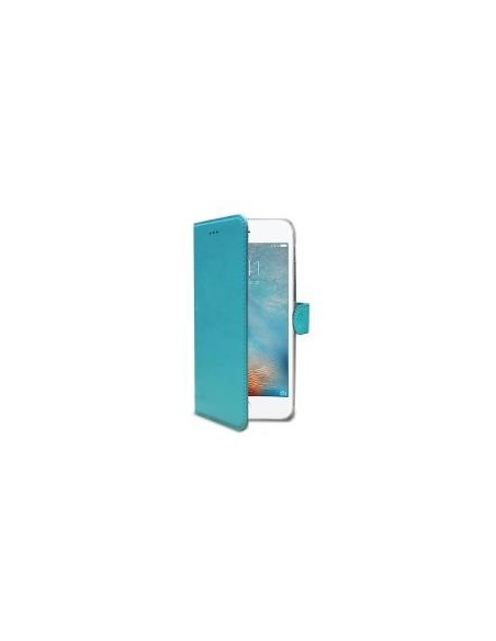 Celly Wally custodia per cellulare 11,9 cm (4.7") Custodia a libro Turchese