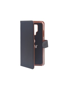 Celly WALLY custodia per cellulare 16,6 cm (6.53") Custodia a libro Nero
