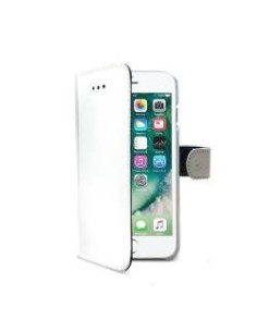 Celly Wally custodia per cellulare 14 cm (5.5") Custodia a libro Bianco