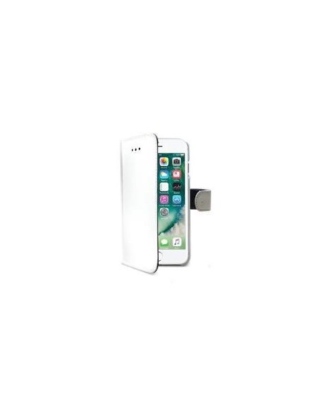 Celly Wally custodia per cellulare 14 cm (5.5") Custodia a libro Bianco