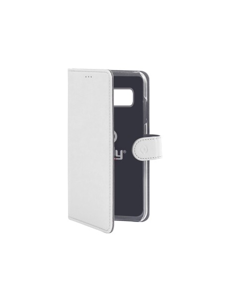 Celly Wally custodia per cellulare 14,7 cm (5.8") Custodia a borsellino Bianco