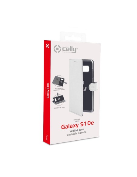 Celly Wally custodia per cellulare 14,7 cm (5.8") Custodia a borsellino Bianco