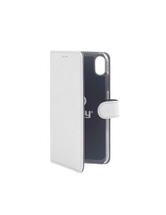 Celly Wally custodia per cellulare 15,5 cm (6.1") Custodia a borsellino Bianco