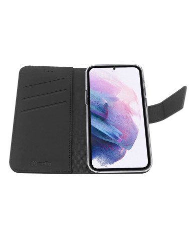Celly Wally custodia per cellulare 16,8 cm (6.6") Custodia a borsellino Nero