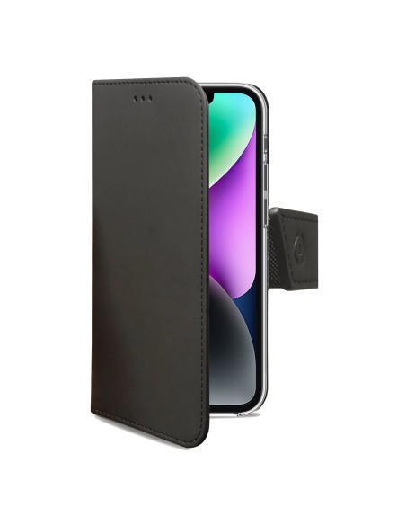 Celly Wally custodia per cellulare 15,5 cm (6.1") Custodia a borsellino Nero